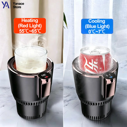 2-in-1 Car Beverage Cooler & Warmer Cup Holder